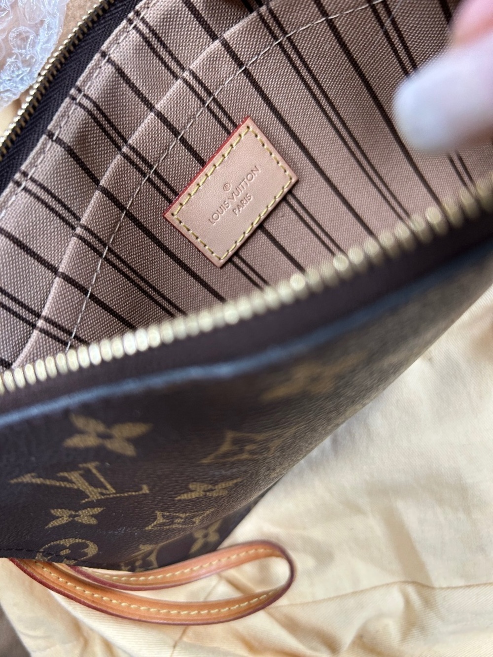 FULL – SET Louis Vuitton Neverfull mm monogram🫶🏼💼 - Picture 5 of 13